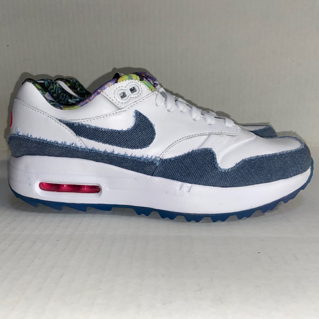 Nike Air Max 1 Golf Nrg "No Denim Allowed" Ci6876-100 Men's Shoe Size 7.5 New